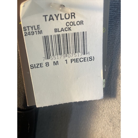 Taylor Nordstrom‎ Black Shimmery Little Black Dress Wedding Party Women’s Size 8 - Picture 5 of 10
